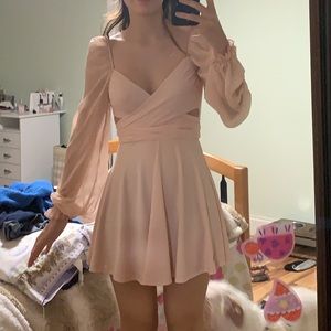 pink lucy in the sky dress